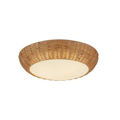 Alora Lighting FM511014 Merida 2 Light 15" Wide Flush Mount Bowl