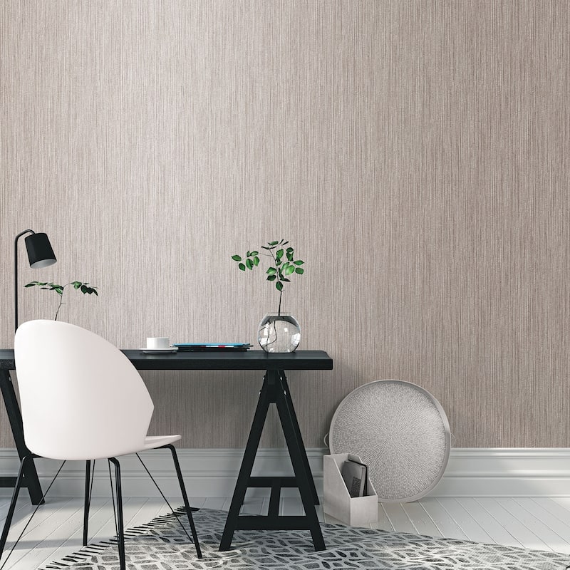 Galerie Wallcoverings Special FX 2 Collection Glitter Vertical Texture Mylar on Non-woven Wallpaper Roll