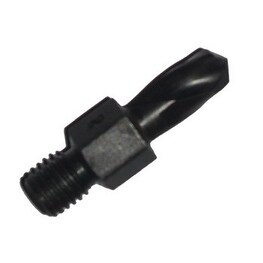 #37 Cobalt Short Stubby Threaded Shank Drill Bit Overall Length 1-1//4