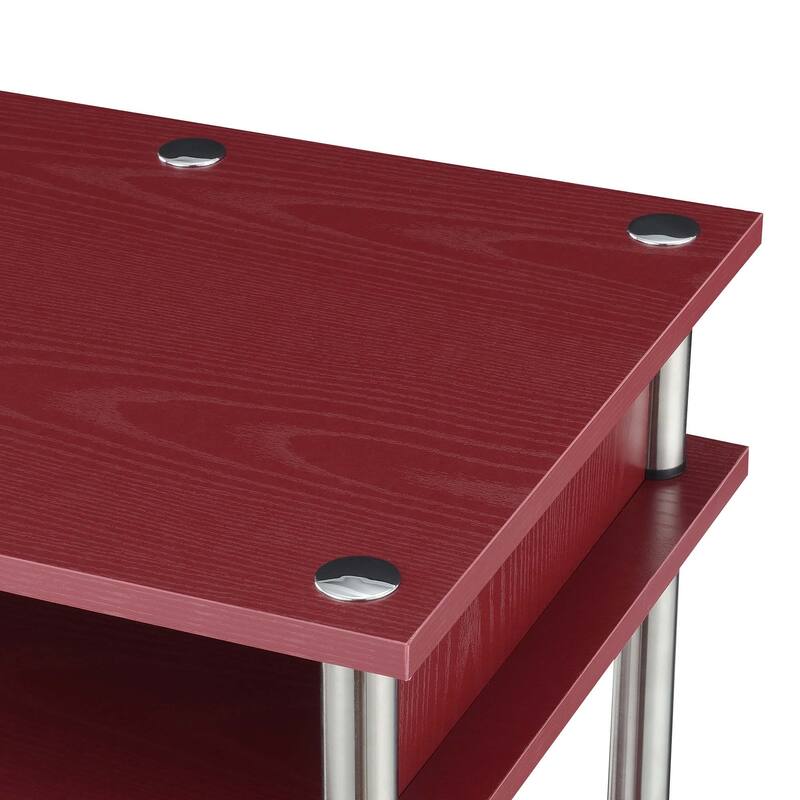 Convenience Concepts Designs2Go No Tools Student Desk with Shelves