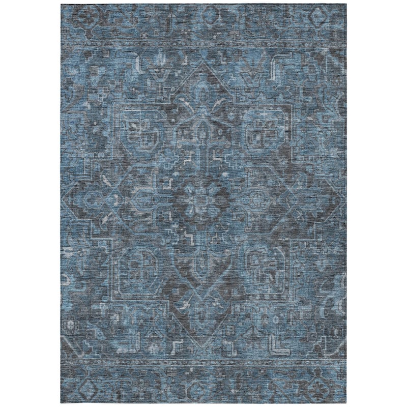 Lasi Oriental Weather Resistant Classic Elegance Outdoor Rug