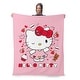 preview thumbnail 12 of 18, Sanrio Hello Kitty Valentines Day Silk Touch Throw Blanket