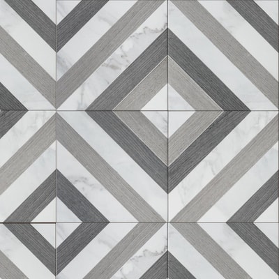 The Tile Life Palace 8x8 Wood Grey Porcelain Floor & Wall Tile