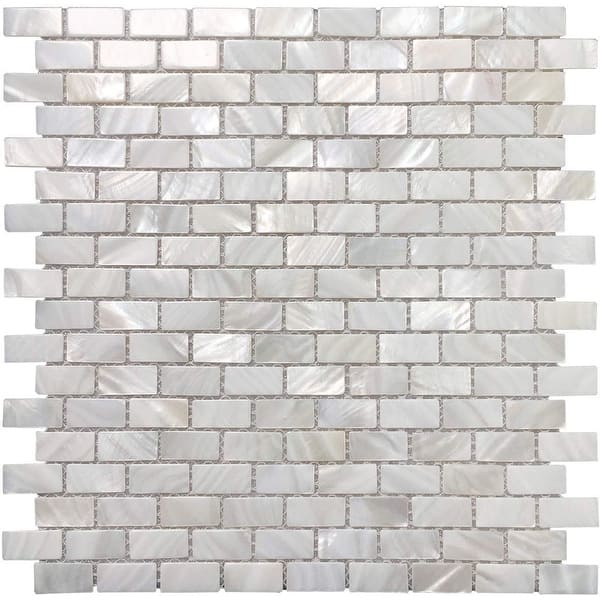 Opal Subway Tiles Vinyl