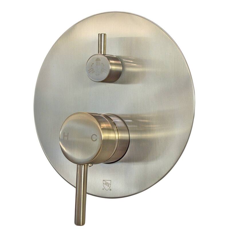 Mackenzie 9185 2-Function Round Shower System with Shower Head - Rough-in Included