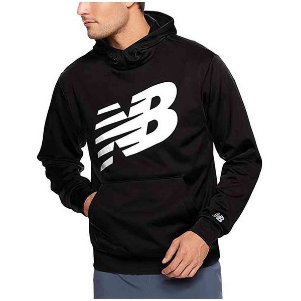 new balance hoodie black