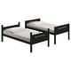 preview thumbnail 16 of 34, Luxury Twin-over-Twin Bunk Bed with Angled Ladder, White