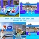 preview thumbnail 6 of 9, 15.3'x 12' 840D Large Bounce House Oxford Inflatable Bouncers with Blower & Slide
