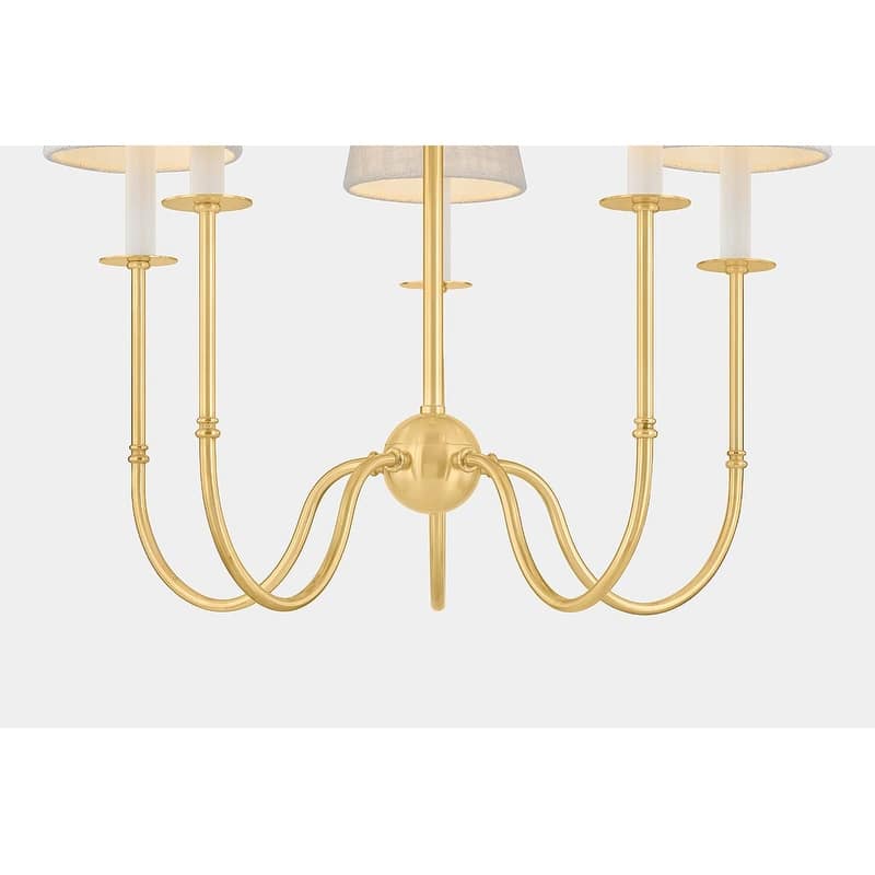 Hudson Valley Lighting 6927 Amina 5 Light 27" Wide Chandelier