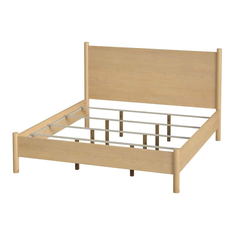 Lennon Rounded Leg Platform Bed