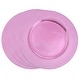 preview thumbnail 34 of 37, Charger Plates With Classic Design (Set of 4) Pink - 4 Piece