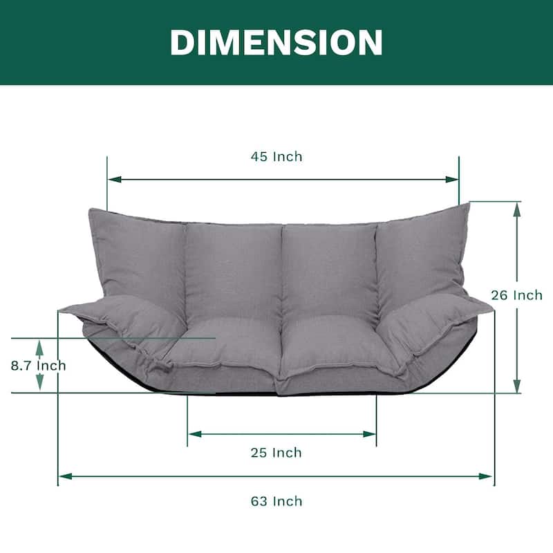 Cute Lazy Sofa Futons Sets Folding Sofa Bed Adjustable Sofa TV Floor Couch