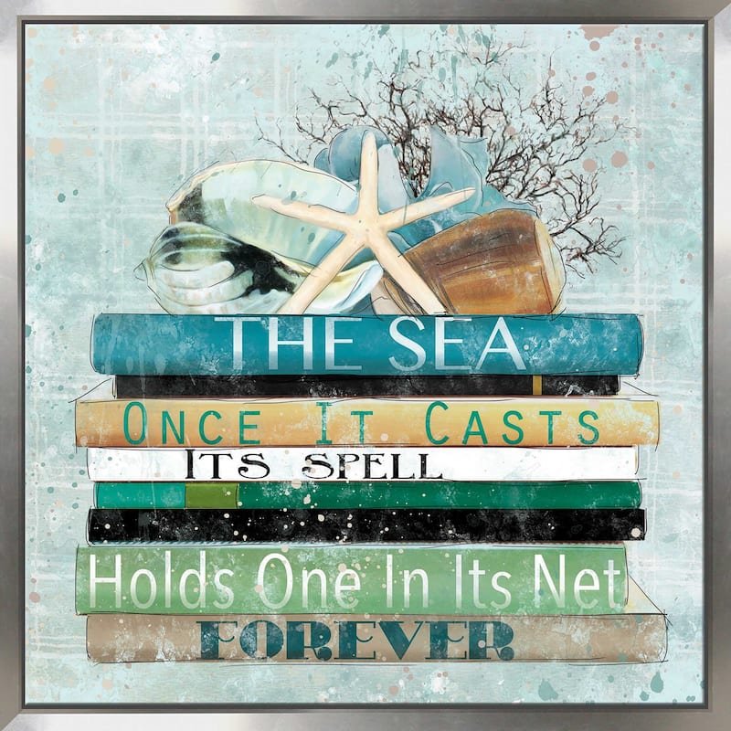 "Nautical Sea" by Carol Robinson Print on Floating Canvas