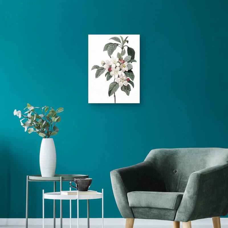 Apple Blossoms Crop Lite Canvas Art Print