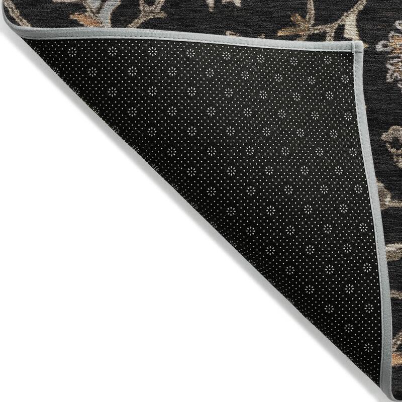 HomeRoots Floral Traditional Rectangle Outdoor Rug