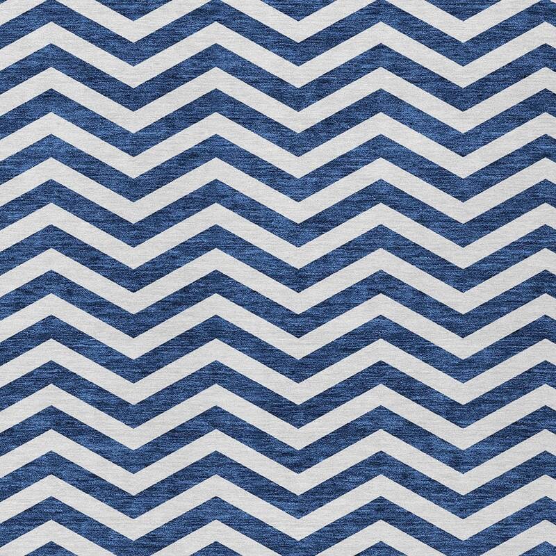 HomeRoots Chevron Transitional Rectangle Outdoor Rug