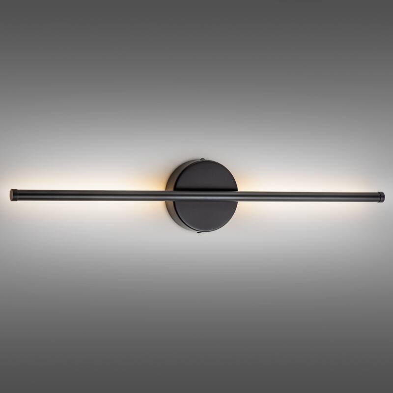 1-Light 23.6 in. Modern Linear Dimmable Integrated LED Bathroom Vanity Light Wall Sconce