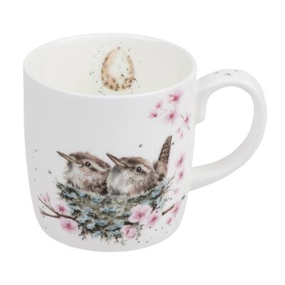 Royal Worcester Wrendale Designs Mug Bird or Owl