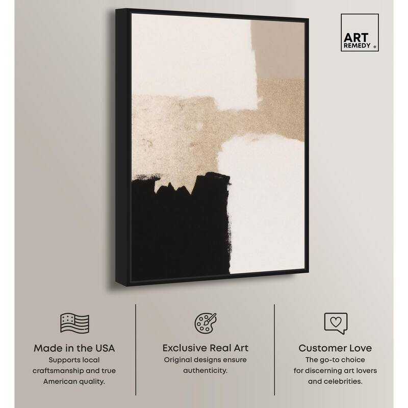 Earth and Ink I Canvas by Art Remedy