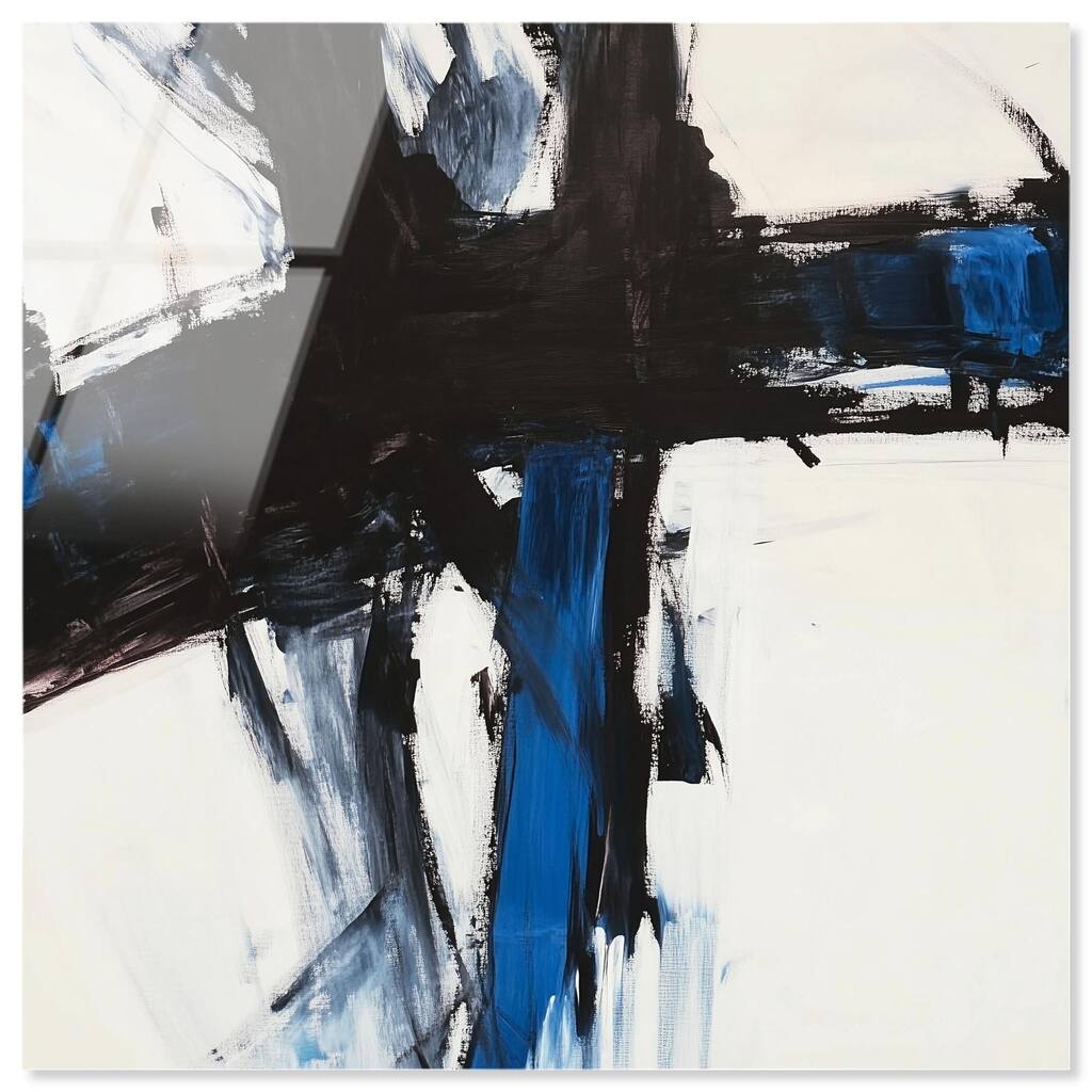 Blue Streak I Acrylic by Art Remedy, Ready to Hang