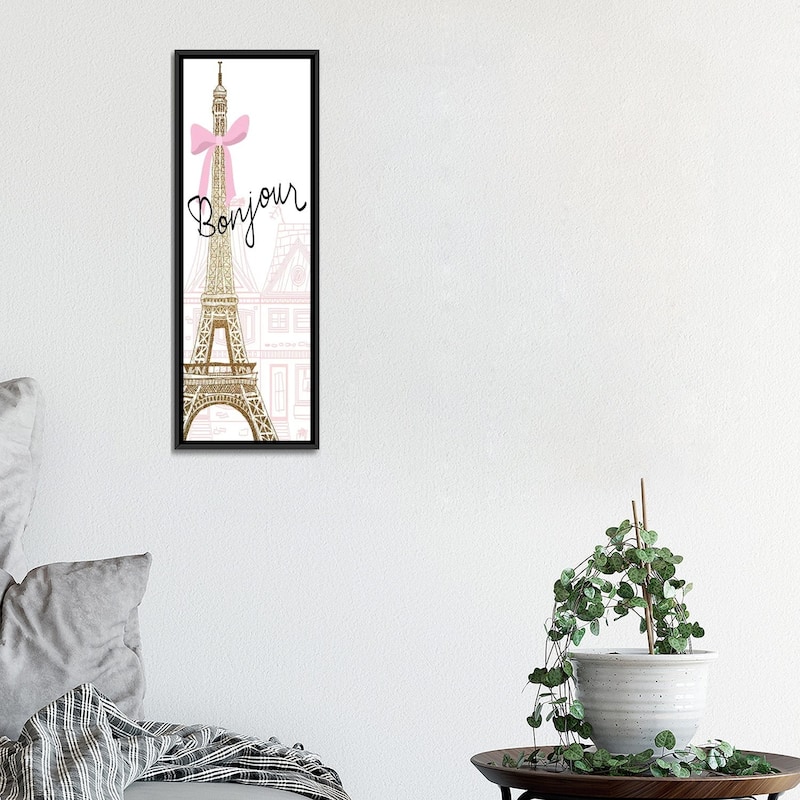 iCanvas "Paris Streets I" by Kimberly Allen Framed Canvas Print