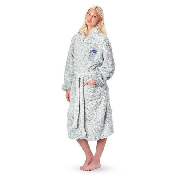 slide 2 of 79, NFL S/M Sherpa Robe Buffalo Bills
