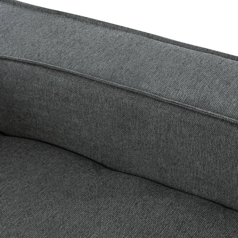 125" Stylish 4-Seater Chaise Lounge Sofa, Modern Indoor Sleeper for Cozy Living Room Relaxation