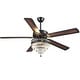 preview thumbnail 9 of 34, 52"/62" Modern Crystal Chandelier Ceiling Fan Light,Reversible Airflow,E12 Bulbs,for Bedroom,Kitchen,Patio