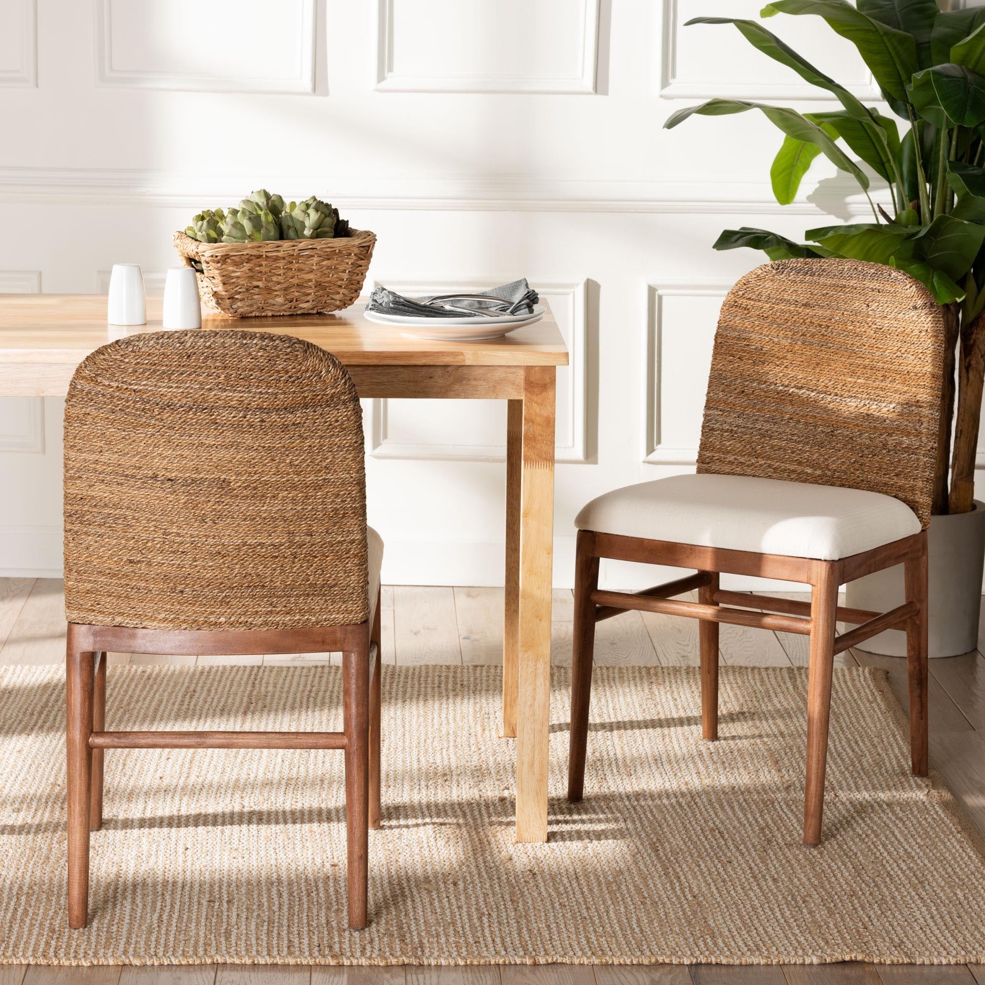 Seagrass sales side chair