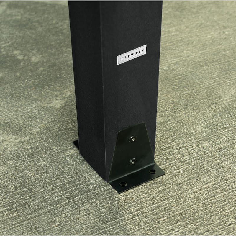 Highwood Bodhi 10 x 10 Recycled Plastic Pergola