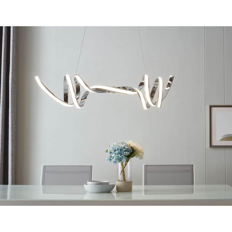 Finesse Decor Munich Dimmable Integrated LED Chandelier - N/A