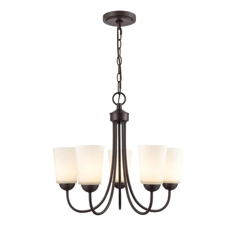Millennium Lighting Ivey Lake 5 Light 20" Wide Chandelier - Rubbed Bronze