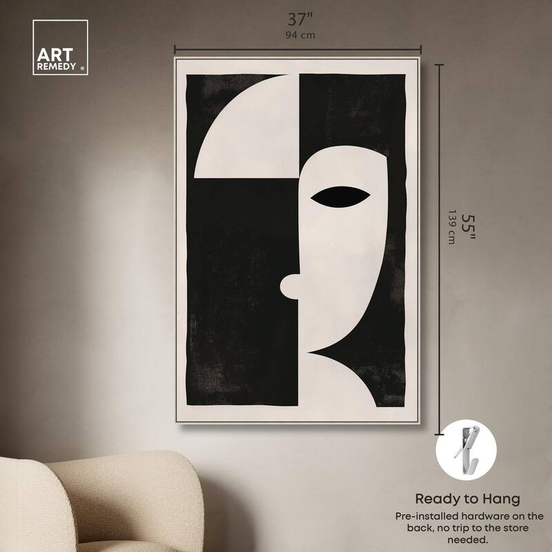 The Mask II Canvas by Art Remedy