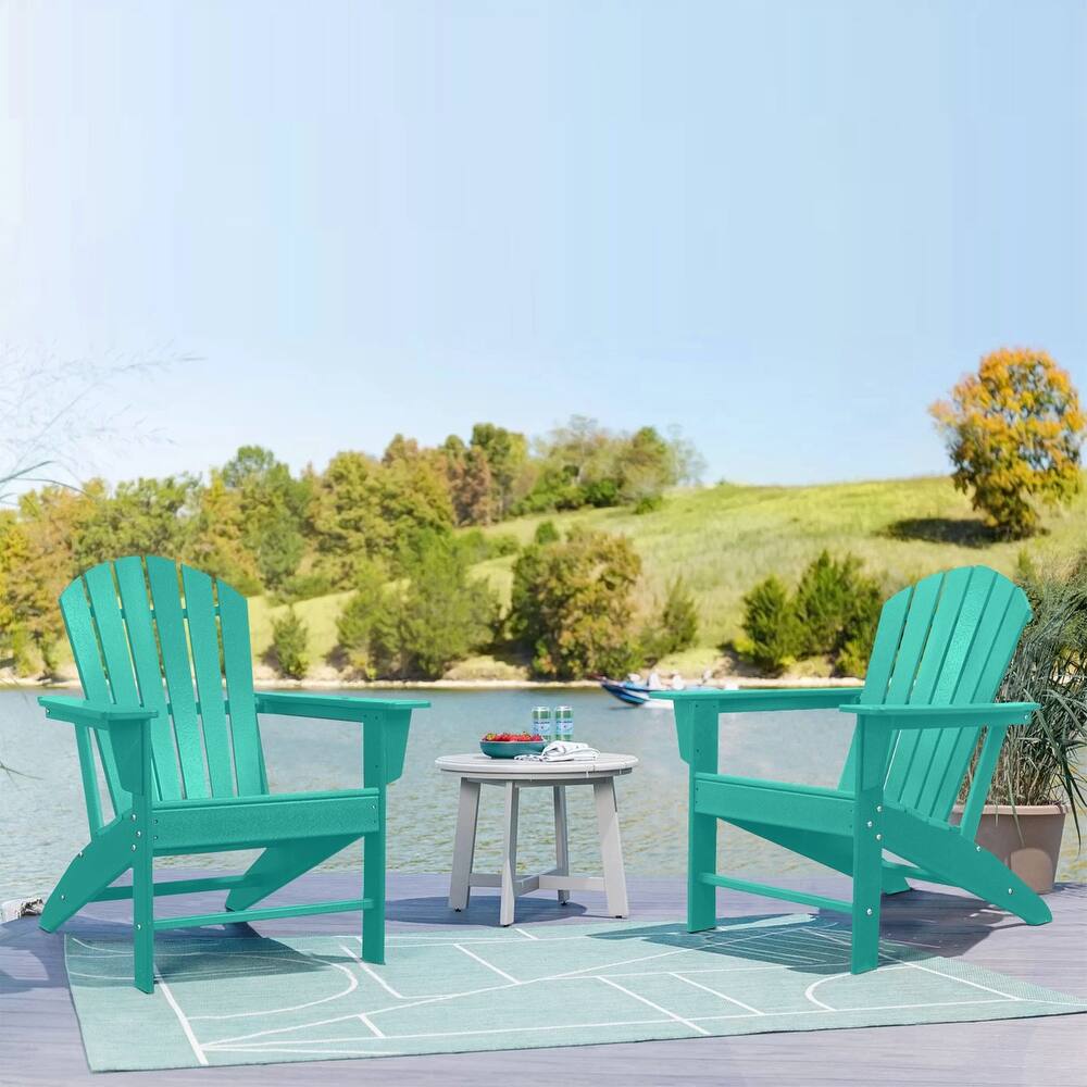 Recycled Plastic Modern Adirondack Chair,Outdoor Patio Chair