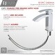 preview thumbnail 25 of 37, STYLISH Single Handle Single Hole Bathroom Faucet Lead Free - Faucet Height: 7" Spout Height: 4"