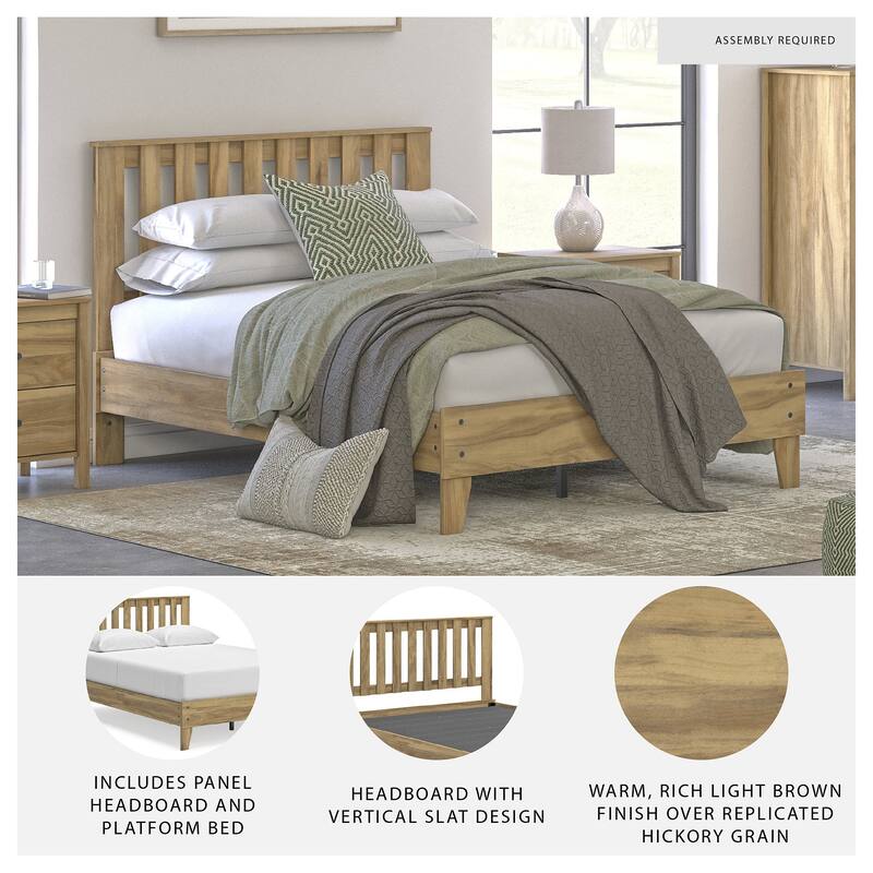 Signature Design by Ashley Bermacy Brown Platform Panel Bed