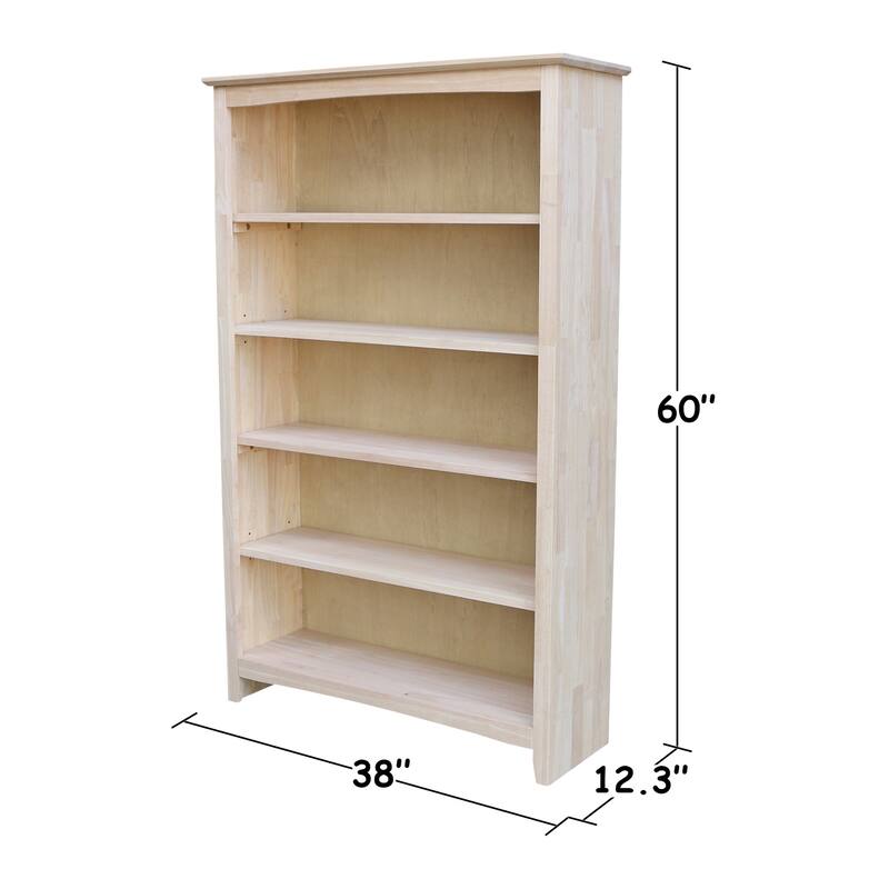 Shaker Solid Wood Bookcase