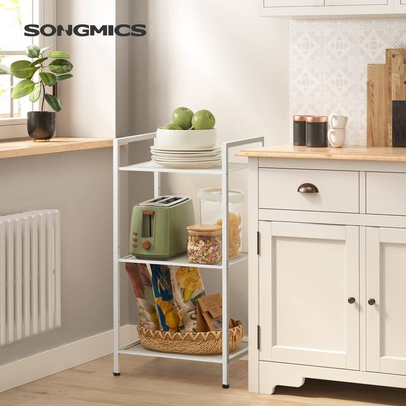 3-Tier Storage Rack - 15"D x 11.8"W x 28.4"H