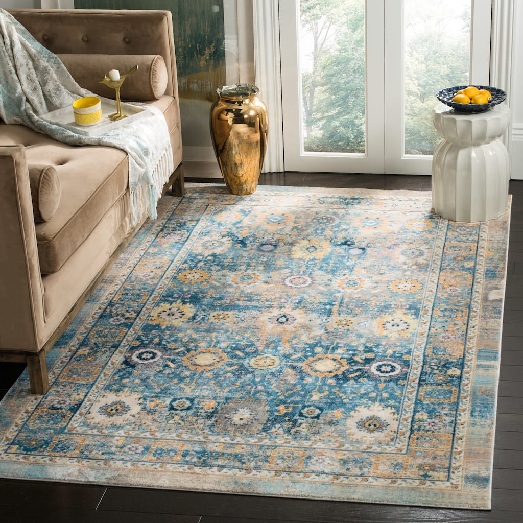 SAFAVIEH Claremont Loveleen Vintage Boho Oriental Polyester Rug