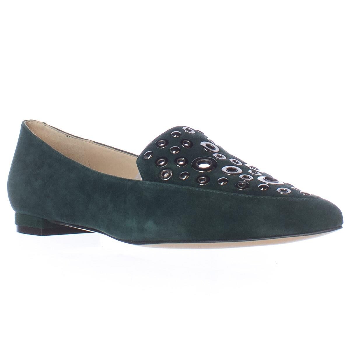 nine west studded flats