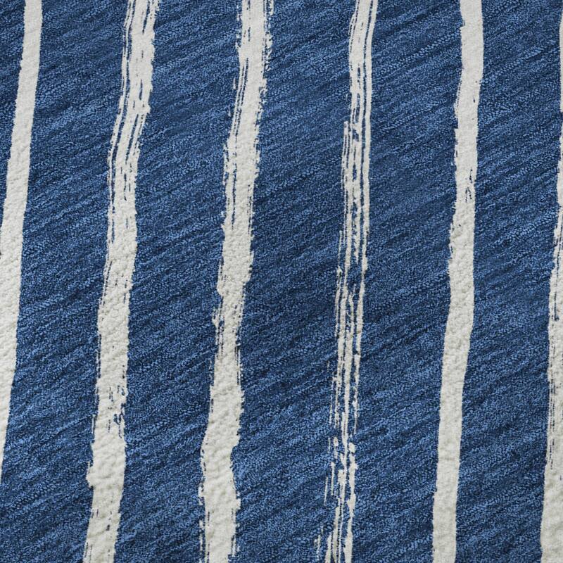 Premium Washable Super Soft Angle Stripe Mayfield Rug