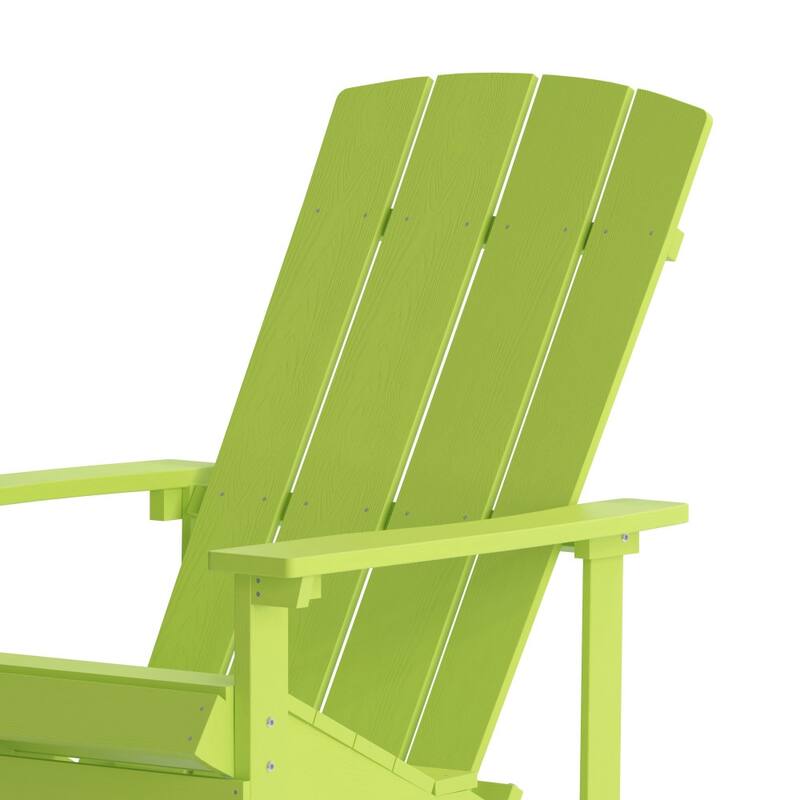 All-weather Poly Resin Wood Outdoor Adirondack Chair (Set of 4)
