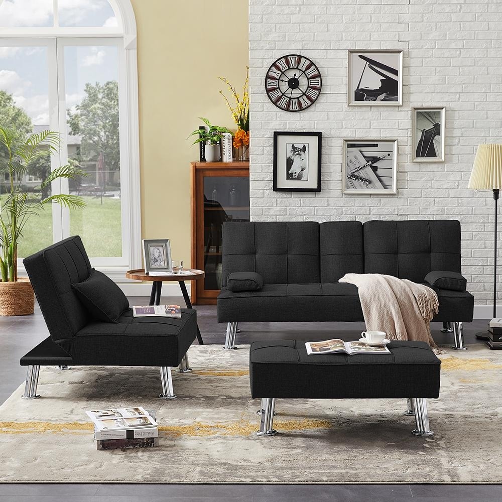 Futon shop sofa set