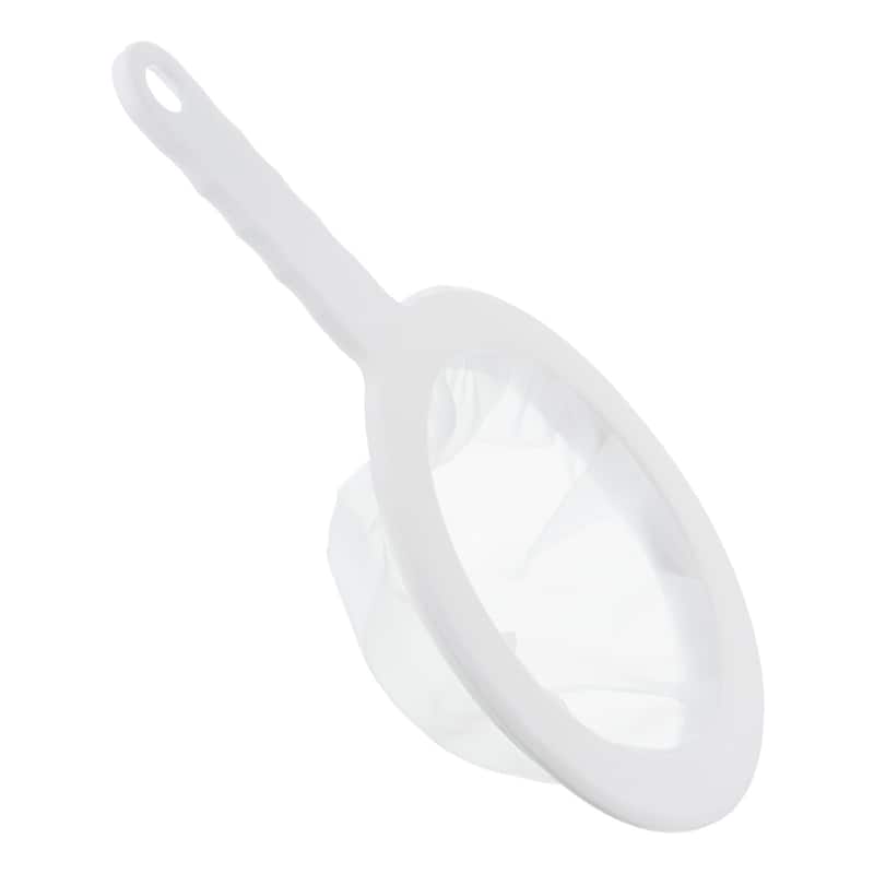 9"x6" 100 Mesh Food Filter Strainer Fine Mesh Sieve Filters Strainers - White