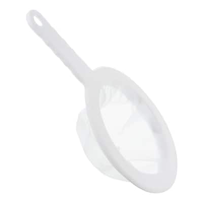 9"x6" 100 Mesh Food Filter Strainer Fine Mesh Sieve Filters Strainers - White