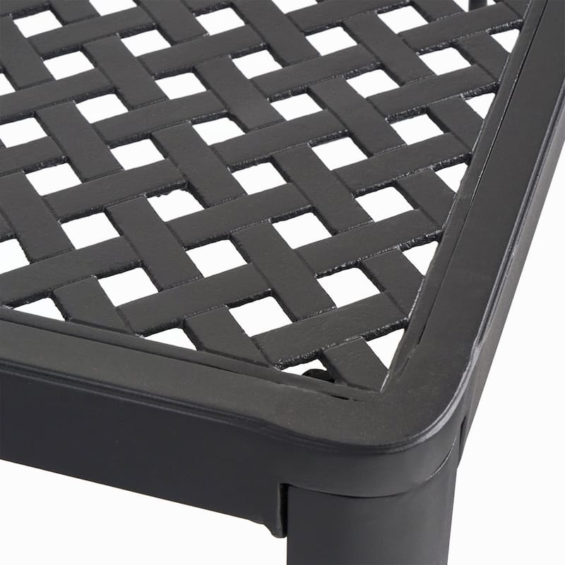 Outdoor Modern Aluminum Dining Table