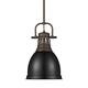 Option Rubbed Bronze / Matte Black
