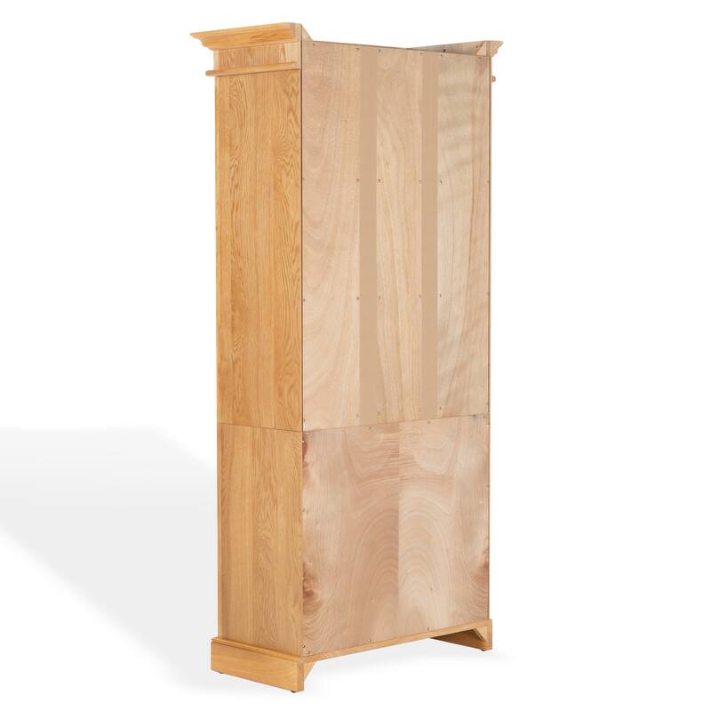 SAFAVIEH Couture Francesco 4-Shelf Wood Bookcase - 36"W x 17"D x 76"H