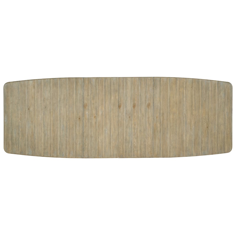 Surfrider Rectangle Dining Table w/2-18in leaves - 82"x30.25"x42"