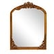 preview thumbnail 62 of 66, Arched Full-Length Solid Wood Carving Floor Mirror